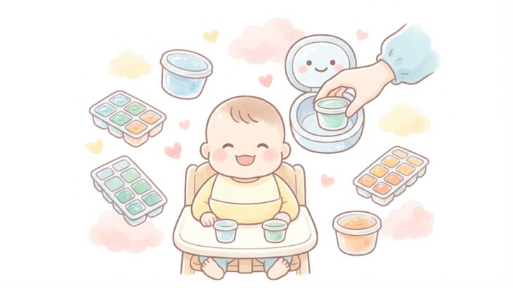 離乳食の冷凍ストック完全ガイド | 時短テクと保存期間
