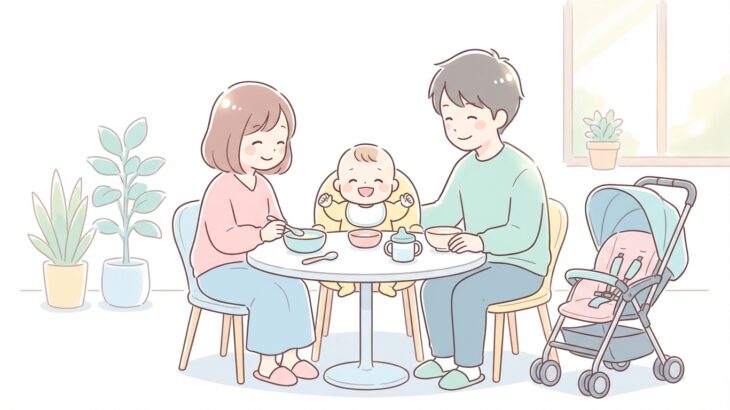 赤ちゃんの外食デビューはいつから？成功のコツと注意点