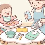 手づかみ食べの片付けが楽になるグッズ15選