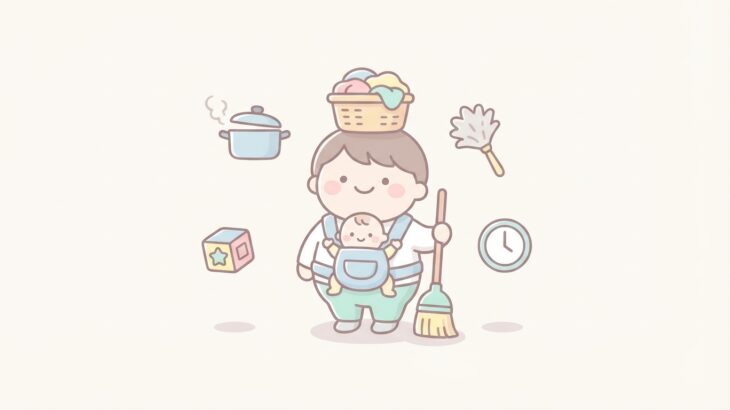 ワンオペ育児と家事を両立する15のコツ