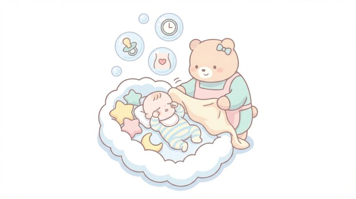 赤ちゃんが寝ない原因と対策まとめ