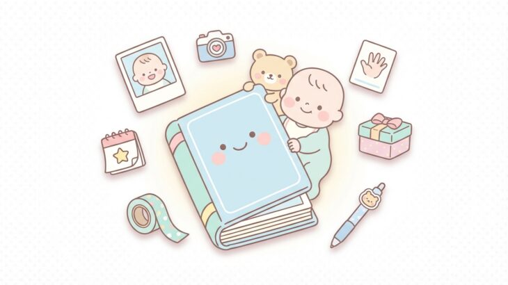 子どもの成長アルバムの作り方 | 可愛く残す7つの方法