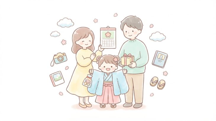 3歳の七五三準備はいつから？失敗しない段取りガイド