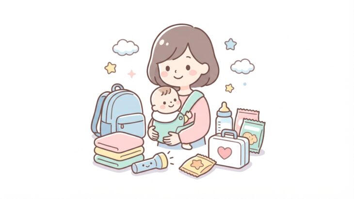 子育て世帯の防災グッズリスト完全版 | 0〜3歳児がいる家庭向け