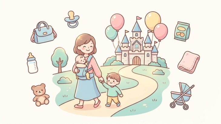0〜3歳子連れディズニー | 持ち物と回り方完全ガイド