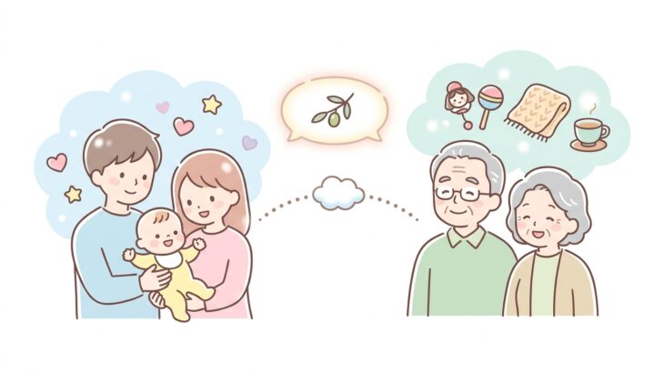 祖父母と育児方針の違い | 角が立たない伝え方