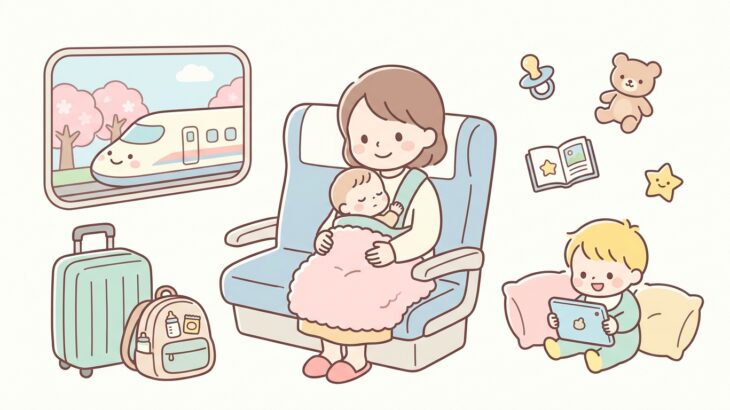 子連れ新幹線完全ガイド | 座席・持ち物・ぐずり対策