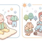 赤ちゃんの冬の服装完全ガイド | 室内外のレイヤリング術