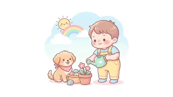 3歳のお手伝い習慣化のコツ | 年齢別タスク集