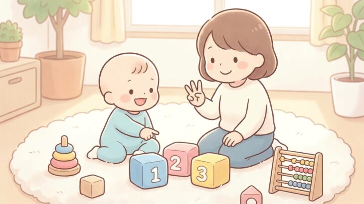 3歳の数字の教え方 | 数の概念を楽しく育む遊び方