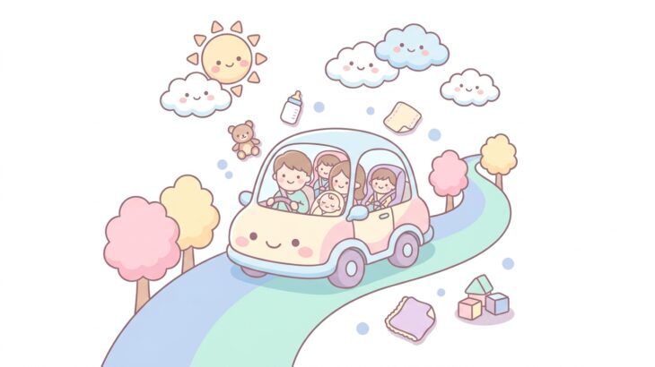 子連れ車長距離ドライブを楽にする完全ガイド