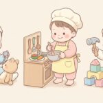 3歳ごっこ遊び | 憧れ職業ランキングと小道具術