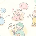 喃語はいつから？月齢別の発達と声かけのコツ