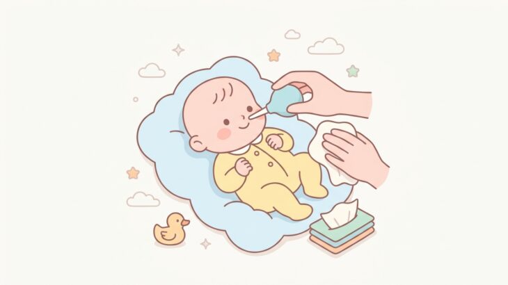 赤ちゃんの鼻掃除完全ガイド | 嫌がる時のコツ