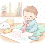 1歳のお絵かき完全ガイド | 始め方と遊び方