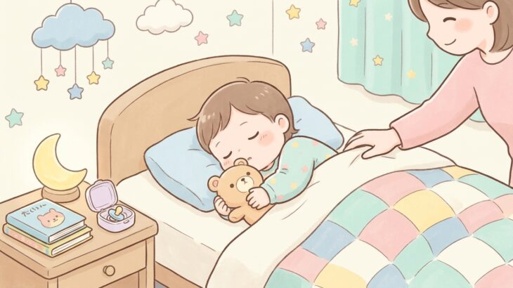 3歳のおしゃぶり卒業 | 寝る時の安心アイデア集