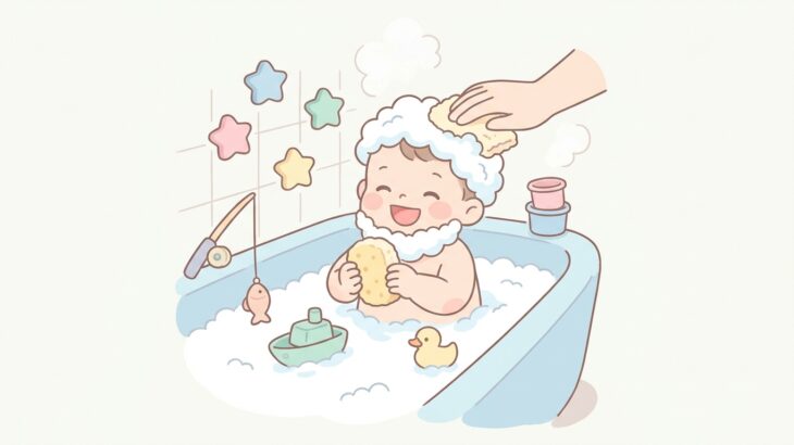 3歳のお風呂遊び15選 | 自分で洗う練習法