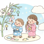 七夕を子どもと楽しむ過ごし方 | 短冊と笹の飾り方