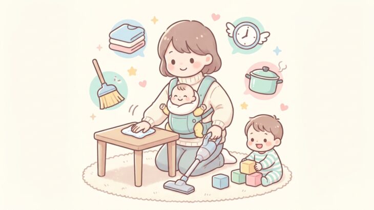 育児中の家事時短アイデア20選 | ながら家事のコツ