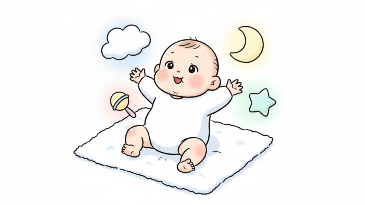 赤ちゃんが反り返るのはなぜ？月齢別の理由と関わり方