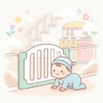 ベビーゲートはいつから？階段・キッチン安全対策