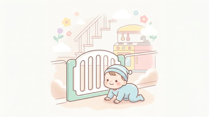 ベビーゲートはいつから？階段・キッチン安全対策