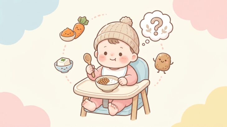 離乳食の納豆はいつから？簡単アレンジ集