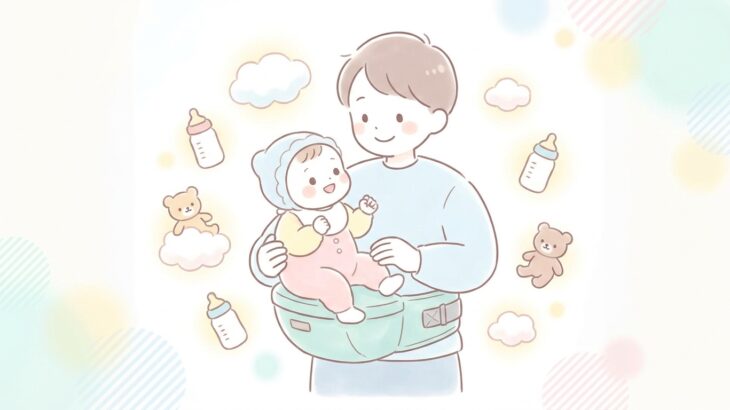 ヒップシートはいつから？月齢別の使い方と選び方