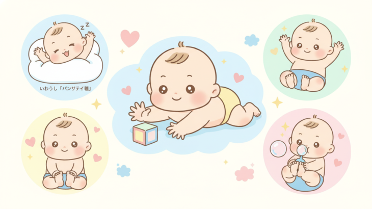 赤ちゃんのしぐさ図鑑 | SNS人気あるある総まとめ
