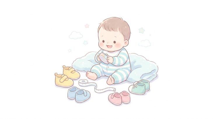 1歳の靴サイズ完全ガイド | 買い替え目安