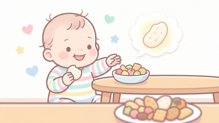 赤ちゃんせんべい卒業はいつ？1歳おやつ移行ガイド