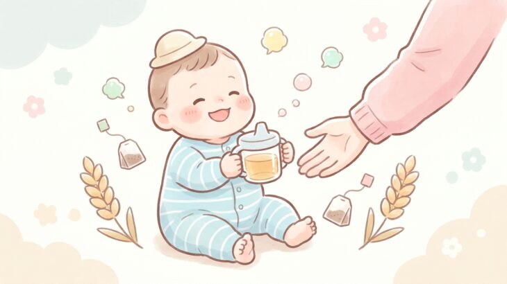 1歳の麦茶デビュー完全ガイド | 量と進め方