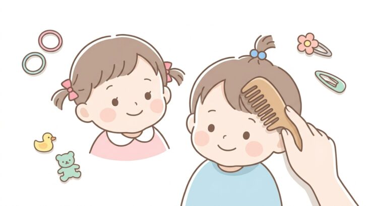 2歳ヘアアレンジ|女の子男の子の簡単スタイル集