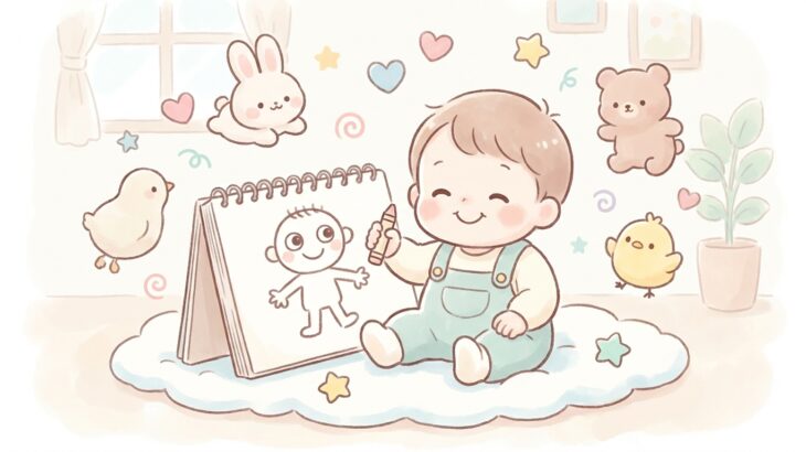 3歳の絵と頭足人 | 発達の意味と関わり方