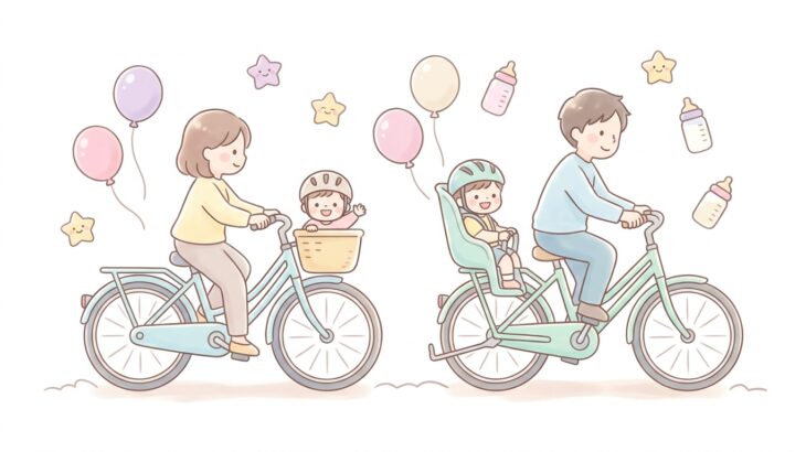 子ども乗せ自転車 | 前後タイプ比較と選び方完全ガイド