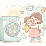 ドラム式洗濯機で叶える子育て時短術