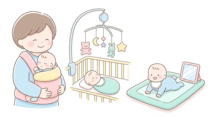 生後2ヶ月の過ごし方完全ガイド | 発達と1日の流れ