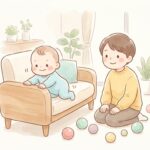 赤ちゃんの伝い歩きはいつから？安全な見守り方ガイド