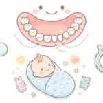 赤ちゃんの歯が生える順番と生え始めサイン