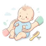 赤ちゃんの髪の毛が薄いのはなぜ？生え変わり時期と理由
