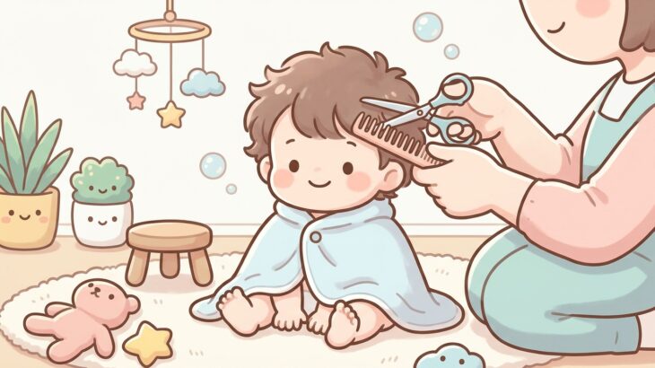 赤ちゃんセルフカット完全ガイド | 失敗しないコツ