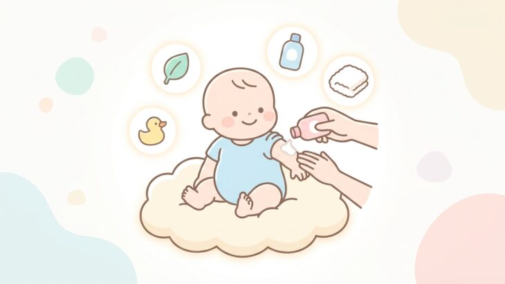 赤ちゃんの保湿ケア完全ガイド | 季節別スキンケア