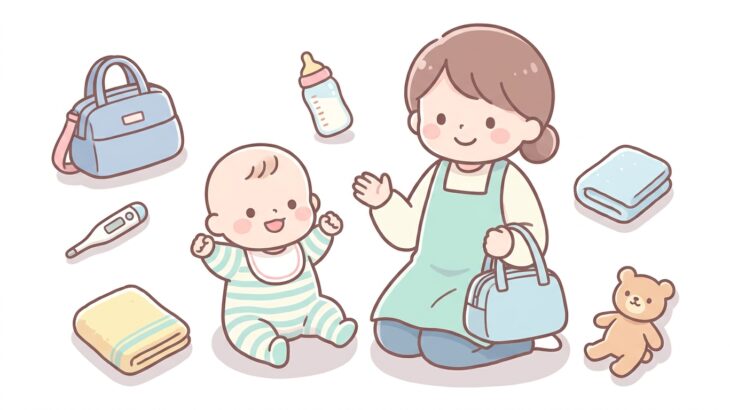 赤ちゃん健診の持ち物完全ガイド|月齢別チェック