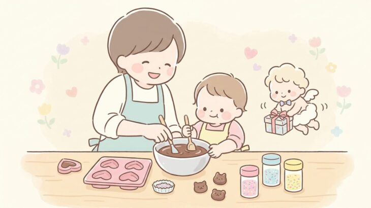 バレンタイン 子どもと作る簡単手作りチョコ集