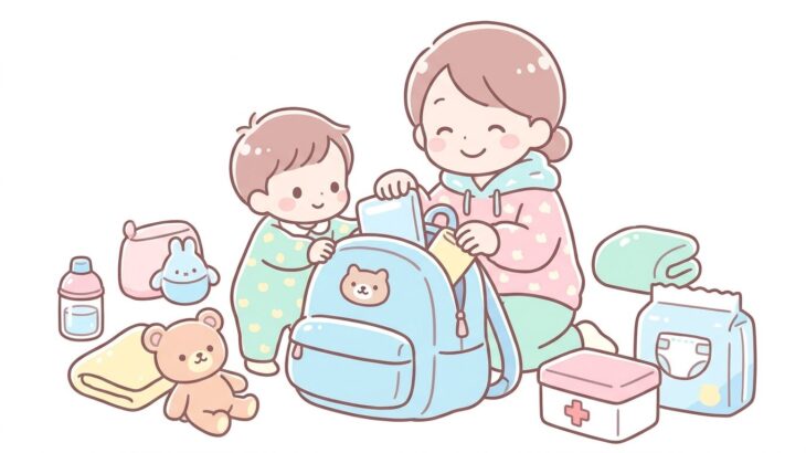 子連れ防災の備え方 | 避難バッグと持ち出し品リスト