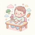2歳のお箸練習はいつから？スプーン卒業の見極め方