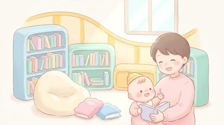 子連れ図書館デビュー | 赤ちゃんと楽しむコツ