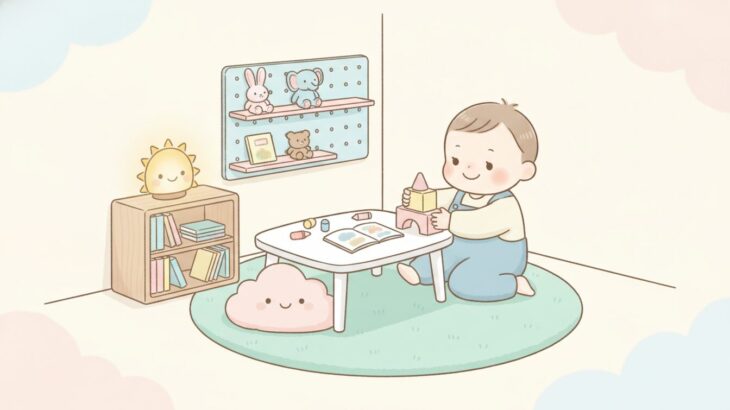 0〜3歳のリビング学習スペースの作り方ガイド