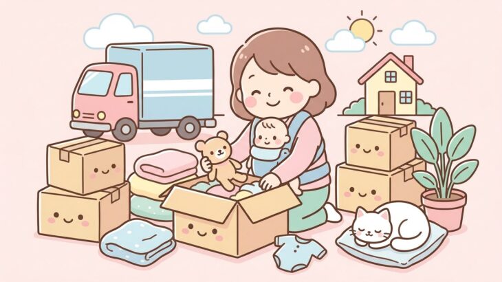 赤ちゃんがいる引っ越し完全ガイド | 準備のコツ
