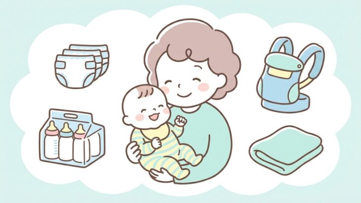 赤ちゃんの災害備蓄 | 液体ミルク・おむつ完全ガイド